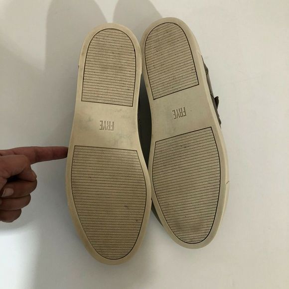 Frye Womens Gray Gemma Kiltie Sneakers Size 11 M - Picture 6 of 6